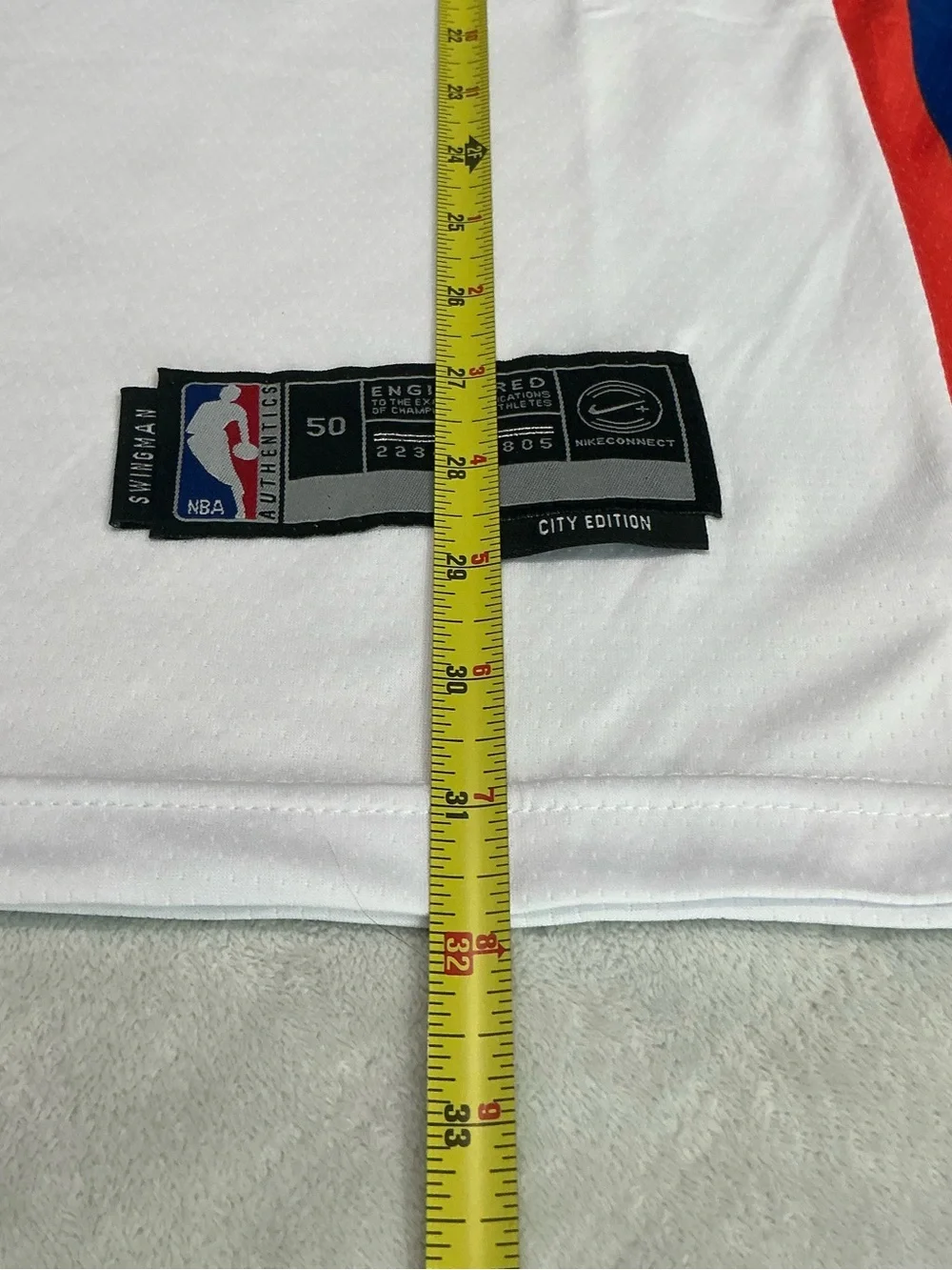 NWT New York Knicks Brunson # 11 Swingman City Edition Nike Jersey Size 50/L